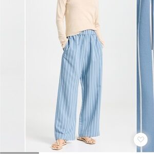 Jenni Kayne Bianca Pant, size Medium, vintage blue stripe, NWOT